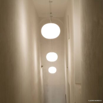 FLOS Glo-Ball - sférické závesné svetlo 45 cm