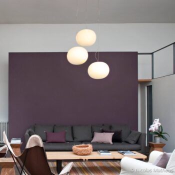 FLOS Glo-Ball - sférické závesné svetlo 45 cm