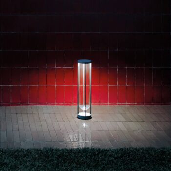 FLOS In Vitro Bollard 2, 2 700 K, 60 cm terakota