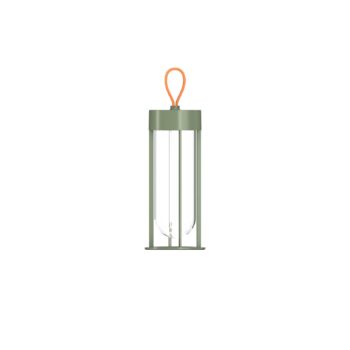 FLOS In Vitro Unplugged LED svetlo zelená 3 000 K