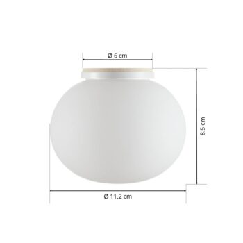 FLOS Mini Glo-Ball C/W - dizajnové stropné svietidlo