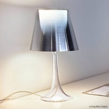 FLOS Miss K - Stolová lampa Philippe Starck, strieborná
