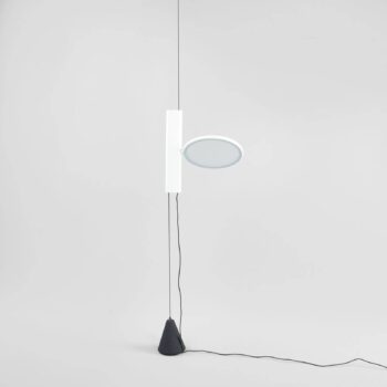 FLOS OK stojace závesné LED svietidlo v bielej