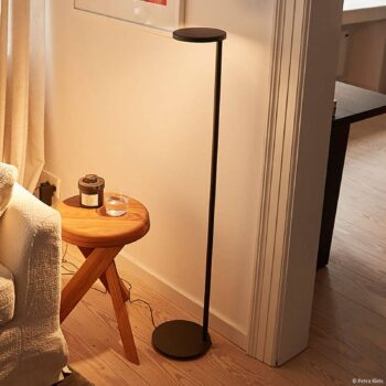 FLOS Oblique Floor stojacia LED lampa 927 antracit