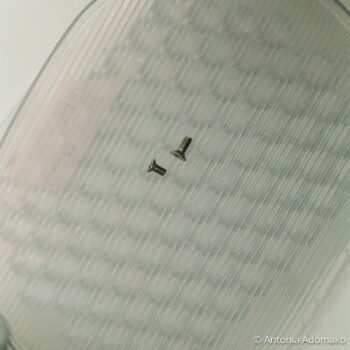 FLOS Oplight W1 nástenné LED, biela štruktúrovaná