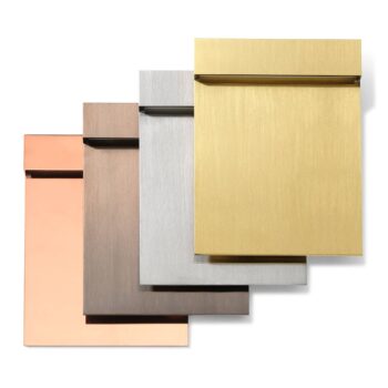 FLOS Real Matter LED vstavané nástenné svietidlo IP65 bronz