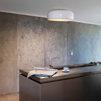 FLOS Smithfield C stropné LED svetlo, biela