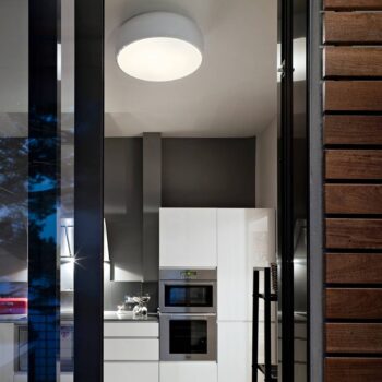 FLOS Smithfield C stropné LED svetlo, biela