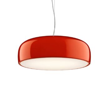 FLOS Smithfield S LED závesné svietidlo, červená