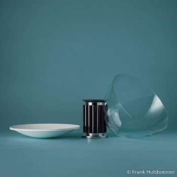 FLOS Taccia stolná lampa, čierna