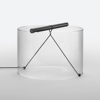FLOS To-Tie T3 stolová LED lampa, čierna