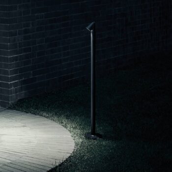 FLOS Walkstick 2 chodníkové svietidlo 2700K čierna