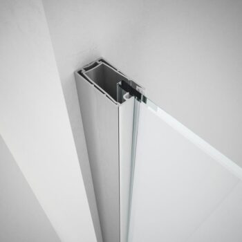 FORTE - Sprchové dvere URBAN ESSENCE N2FS - Farba rámu zásteny - Hliník ossidato, Rozmer A - 170, Rozmer C - 200, Smer zatváranie - Univerzálny Ľavé / Pravé, Výplň - Číre bezpečnostné sklo - 6 mm BEN25A1