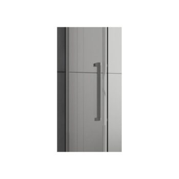 FORTE - sprchovací kút URBAN ESSENCE A1FS - Farba rámu zásteny - Hliník ossidato, Rozmer A - 80, Smer zatváranie - Ľavé (SX), Výplň - Číre bezpečnostné sklo - 6 mm, Výška - 200 BEA12SXA1