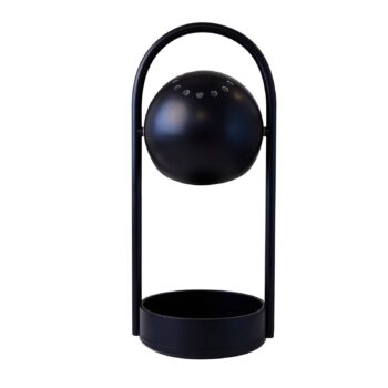 FRANDSEN Stolová LED lampa Ball Portable, čierna, oceľ