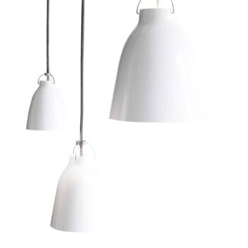 FRITZ HANSEN Caravaggio P1 Lesklá biela