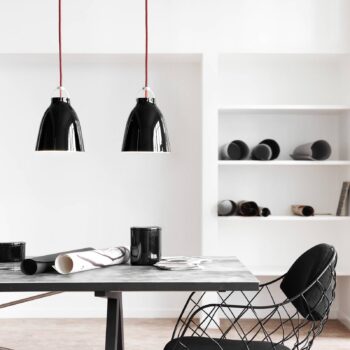 FRITZ HANSEN Caravaggio P1 lesklá čierna