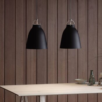 FRITZ HANSEN Caravaggio P2 matná čierna