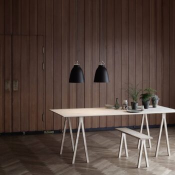 FRITZ HANSEN Caravaggio P2 matná čierna