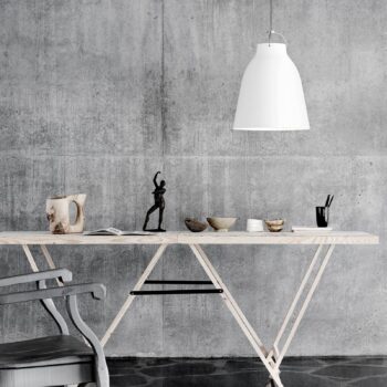 FRITZ HANSEN Caravaggio P3 Lesklá biela