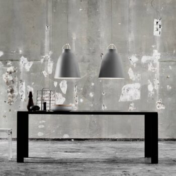 FRITZ HANSEN Caravaggio P3 matná sivá45