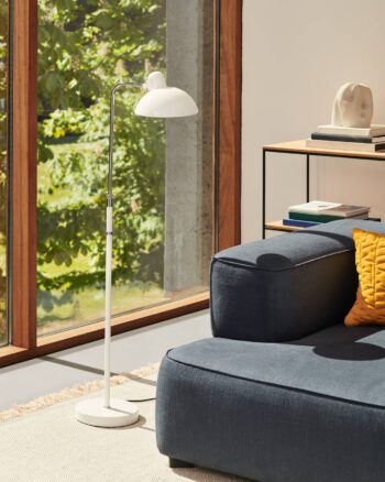 FRITZ HANSEN Kaiser Idell 6580-F Luxus lesk biela