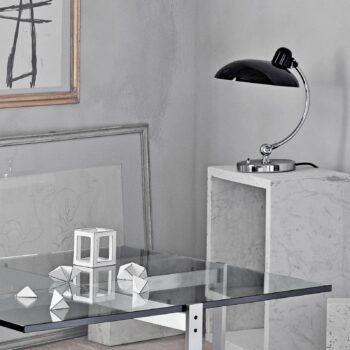 FRITZ HANSEN Kaiser Idell 6631 Luxus lesklá čierna