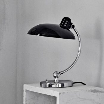 FRITZ HANSEN Kaiser Idell 6631 Luxus lesklá čierna