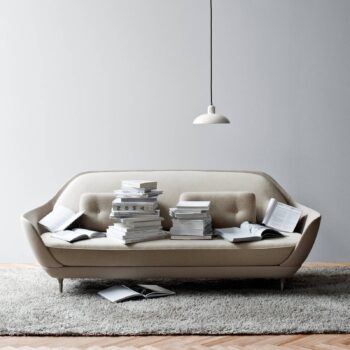 FRITZ HANSEN Kaiser Idell 6631-P Lesklá biela