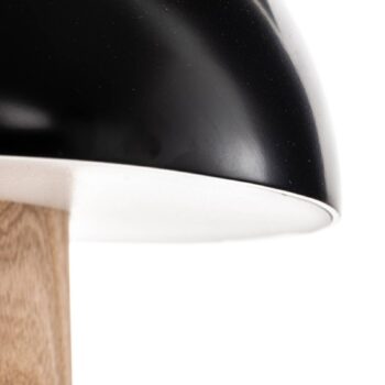 FRITZ HANSEN Night Owl stolová lampa, modrá/jaseň