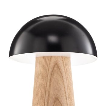 FRITZ HANSEN Night Owl stolová lampa, modrá/jaseň