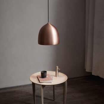 FRITZ HANSEN Suspence P1 závesný medený Ø 24cm