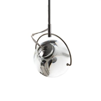 Fabbian Beluga Colour – závesná lampa, číra