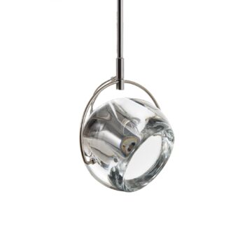 Fabbian Beluga Colour – závesná lampa, číra