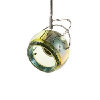 Fabbian Beluga Colour – závesná lampa, zelená