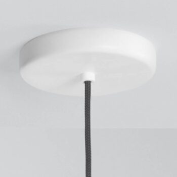 Fabbian Claque LED závesné svietidlo 30 cm biele