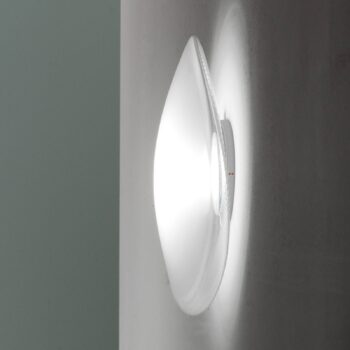Fabbian Loop sklenené stropné LED svietidlo 3000 K