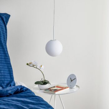 Fabbian Lumi Sfera sklenená závesná lampa, Ø 14 cm