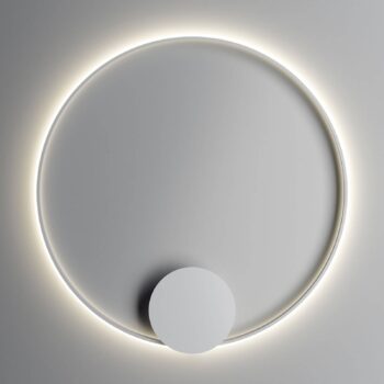 Fabbian Olympic LED svetlo 3 000K Ø 110 cm biela