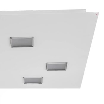 Fabbian Quarter biele stropné LED svetlo 7-pl.