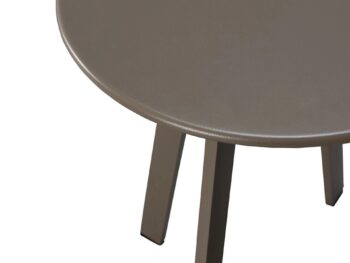 Fer príručný stolík Ø40cm natur