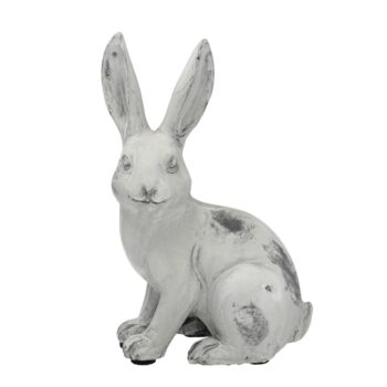 Figúrka Sitting Rabbit II 13x9x20cm, 13 x 9 x 20 cm