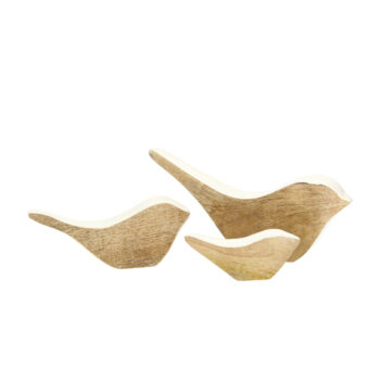 Figúrka Three Birds, 2/2,4/2,4 x 10,5/15/21 x 4,5/6,5/9,5 cm