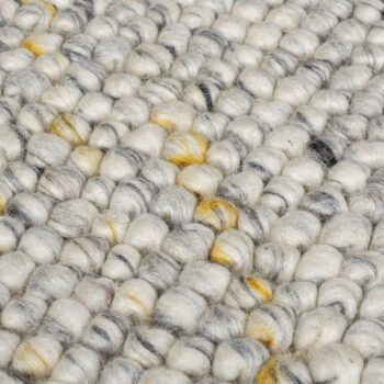 Flair Rugs, AKCIA: 120x170 cm Ručne tkaný kusový koberec Minerals Black/White, biela, chodba / predsieň