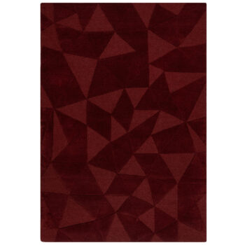 Flair Rugs, AKCIA: 160x230 cm Kusový koberec Moderno Shard Red, červená, chodba / predsieň