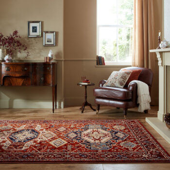 Flair Rugs, AKCIA: 160x230 cm Kusový koberec Sincerity Royale Gillingham Red, červená, obývacia izba