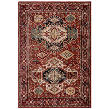 Flair Rugs, AKCIA: 160x230 cm Kusový koberec Sincerity Royale Gillingham Red, červená, obývacia izba