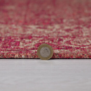 Flair Rugs, AKCIA: 200x290 cm Kusový koberec Manhattan Antique Pink, červená, obývacia izba