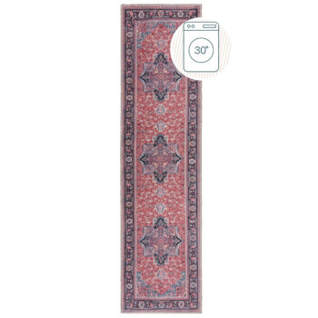 Flair Rugs, Behúň Hebden Windsor Red, 60x230, červená, obývacia izba