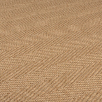 Flair Rugs, Behúň Herringbone Border Kira Black, 60x230, béžová, chodba / predsieň